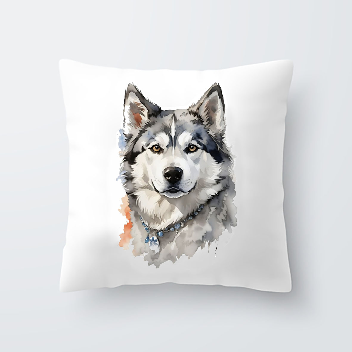 Foto 2 pulgar | Cojin Decorativo De Tu Mascota Husky Suave Perosnaliza Nombre