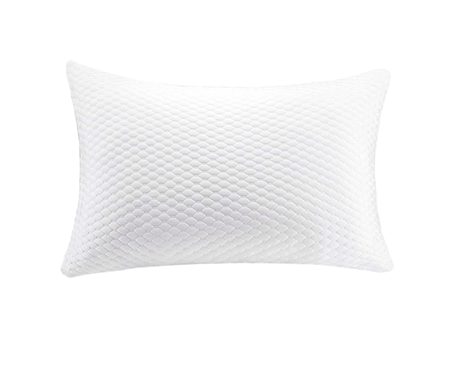 Foto 3 pulgar | Almohada Memory Foam Hipoalergénica Y Antibacterial De 60 x 45 Cm Con Funda Lavable Blanca Bluelander