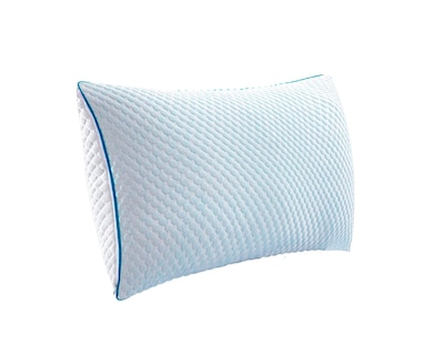 Foto 2 | Almohada Memory Foam Moldeable Hipoalergénica Y Antibacterial De 64 x 45 Cm Blanca Bluelander
