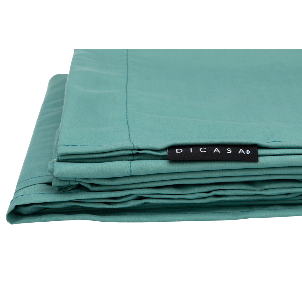 Foto 4 pulgar | Sábanas Dicasa Color Verde Claro King Size