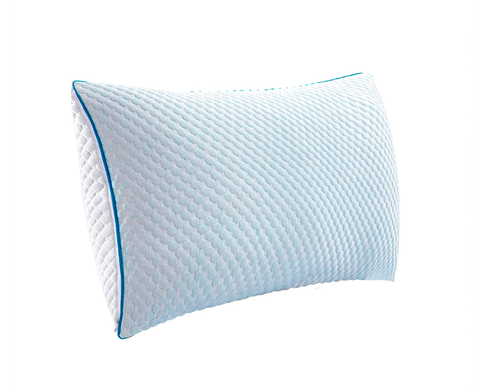 Foto 2 | Juego De 2 Almohadas Memory Foam Hipoalergénica Y Antibacterial De 60 * 45 Cm Blanca Bluelander