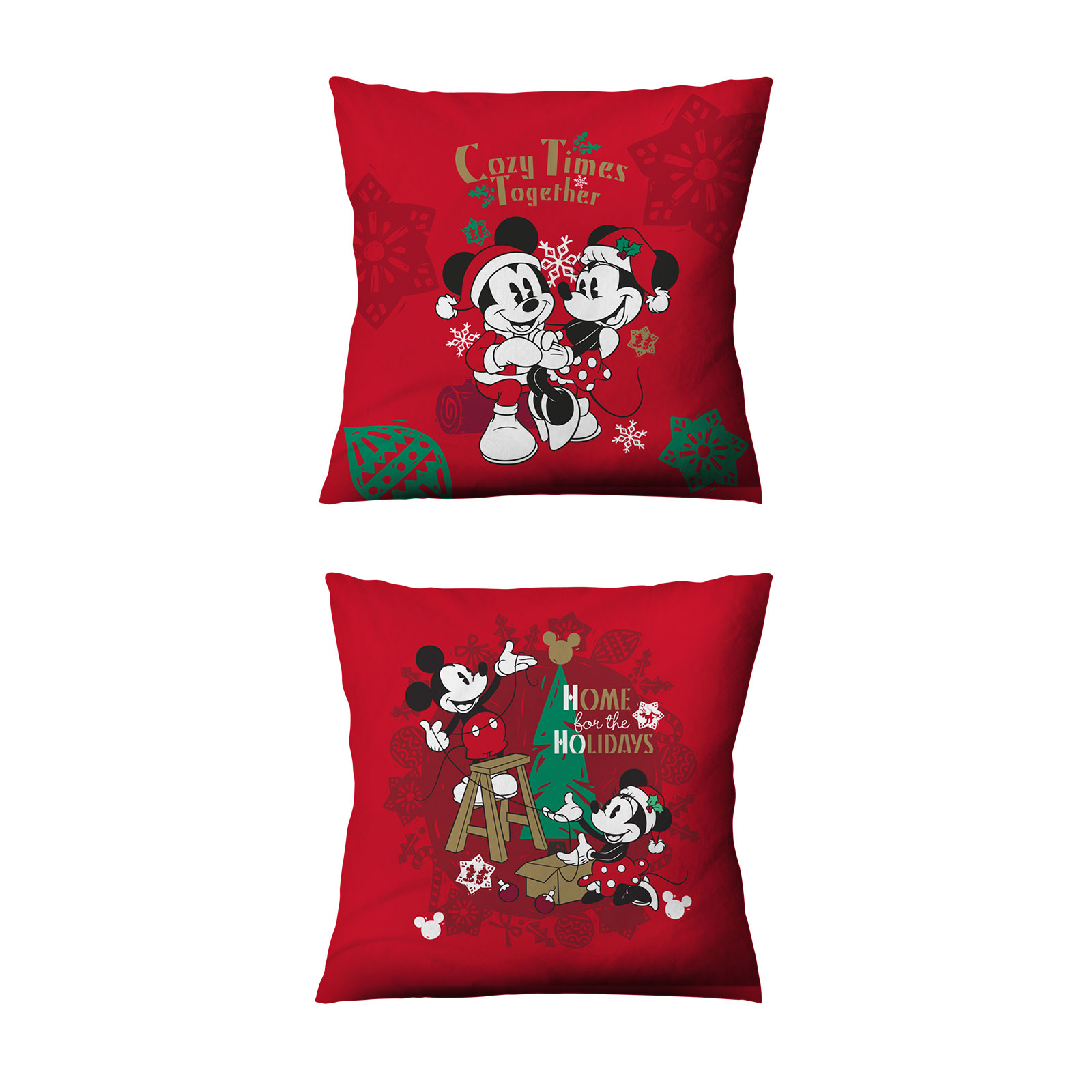 Foto 1 | Cojín Reversible Mickey Christmas