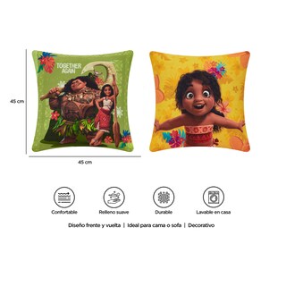 Foto 8 | Cojín Reversible Moana Again