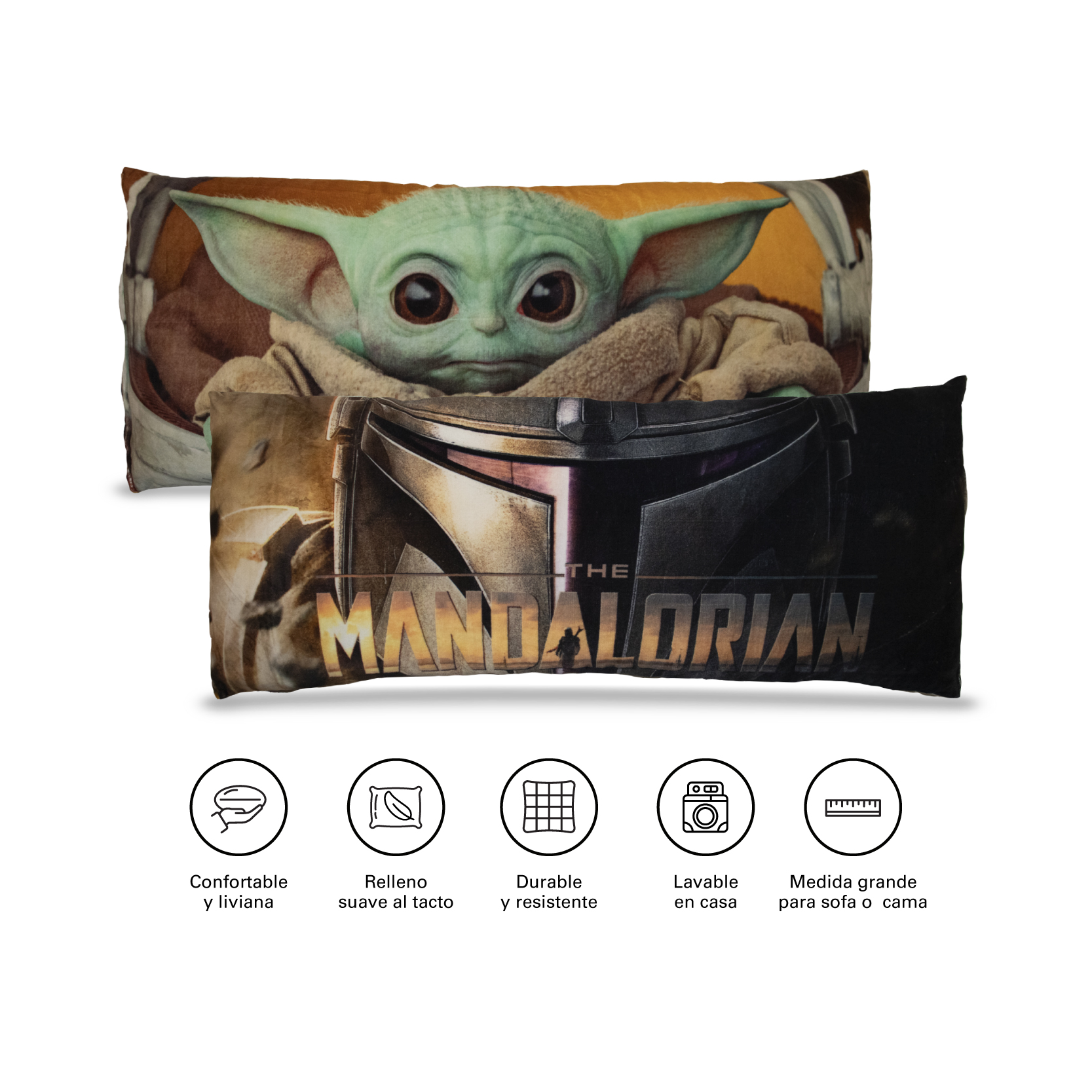 Foto 5 | Almohada Providencia Súper Jumbo The Mandalorian