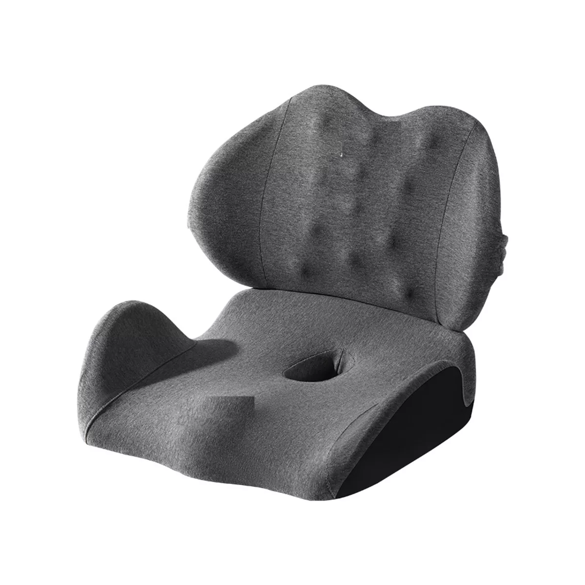 Foto 2 pulgar | Cojín De Asiento De Coche Y Almohada De Soporte Eo Safe Imports Esi-17531 Gris