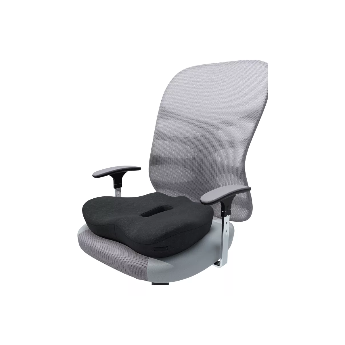 Foto 3 pulgar | Cojín De Gel Asiento Ergonómico Para Sillas Eo Safe Imports Esi-17529 Negro