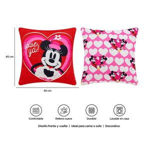 Foto 7 | Cojín Reversible Mickey Latido