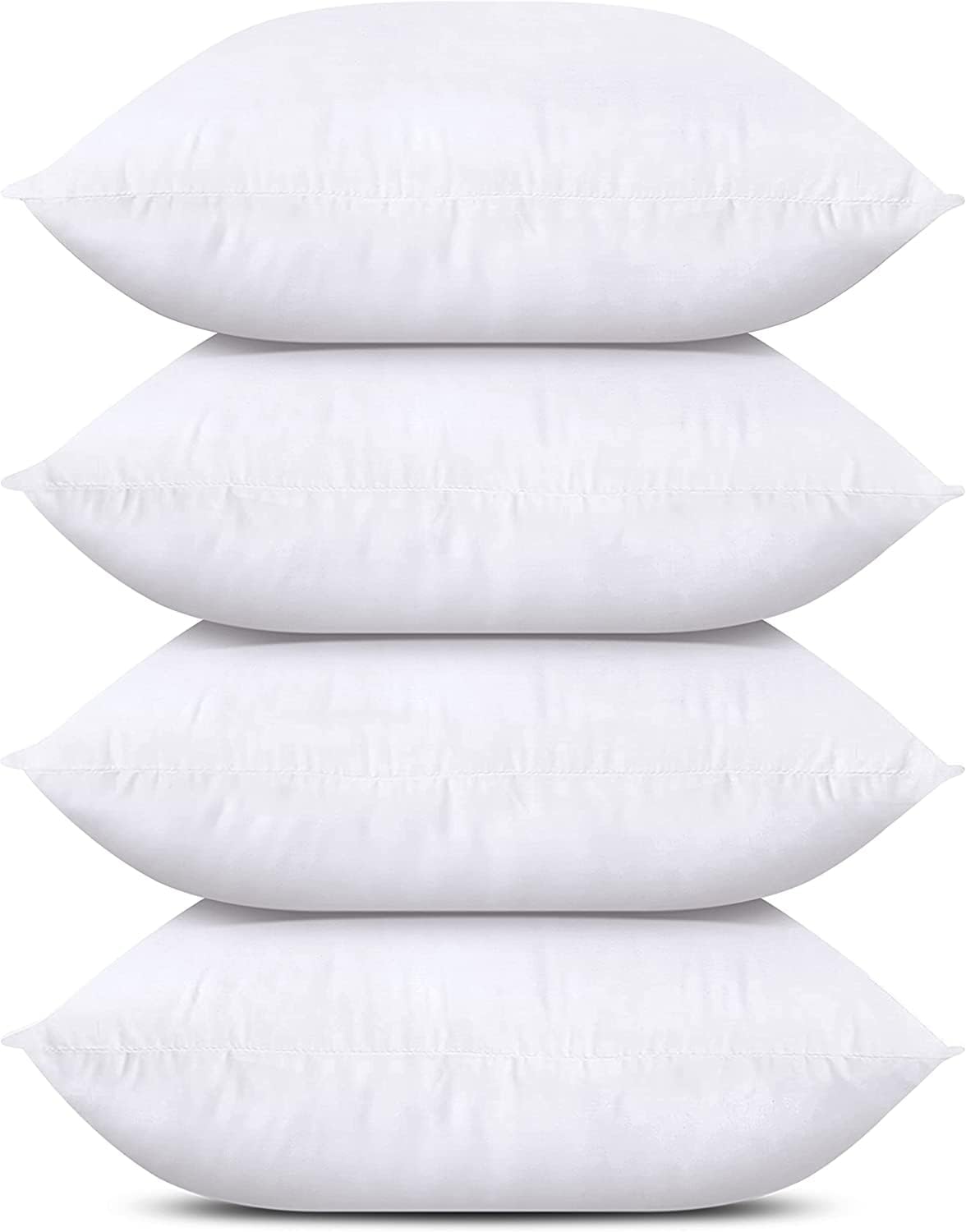 Juego De Ropa De Cama Throw Pillows Utopia De Poliéster Blanco De 40 X 40 Cm - Venta Internacional.