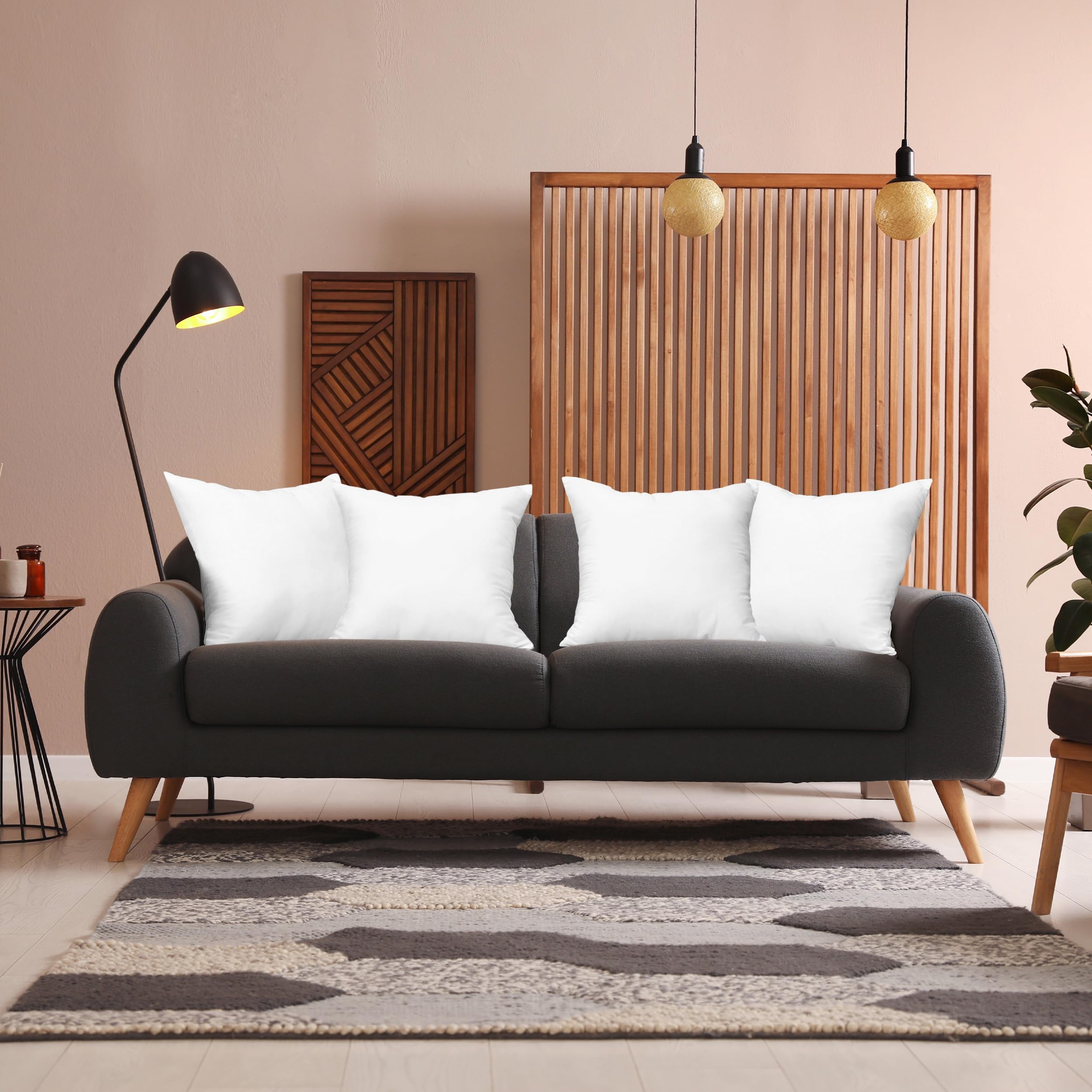 Foto 6 | Juego De Ropa De Cama Throw Pillows Utopia De Poliéster Blanco De 40 X 40 Cm - Venta Internacional.
