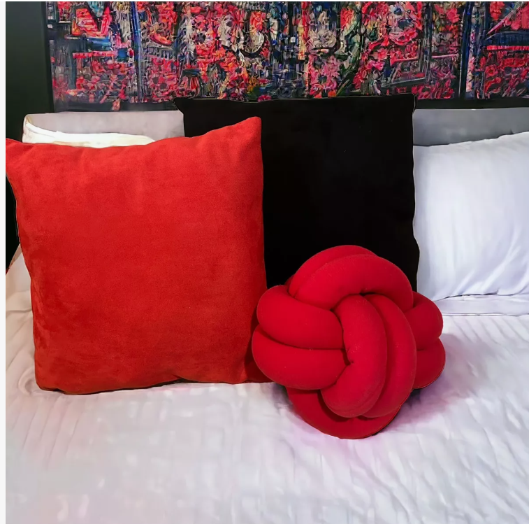 Foto 4 pulgar | Funda Relleno para Cojín Decorativo 45x45 2 Piezas