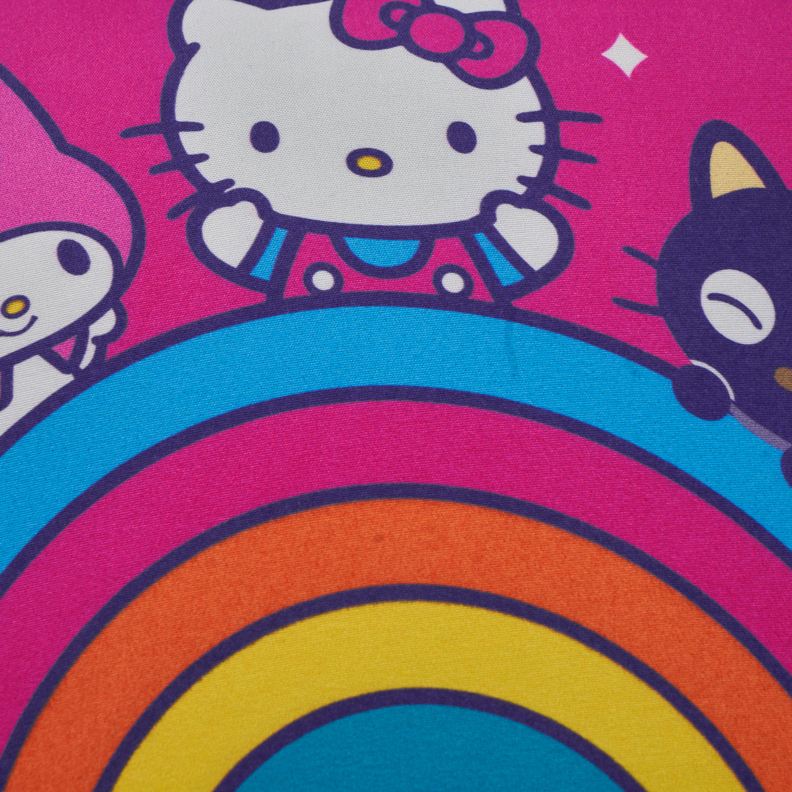 Foto 8 pulgar | Cojín Reversible Hello Kitty Friends