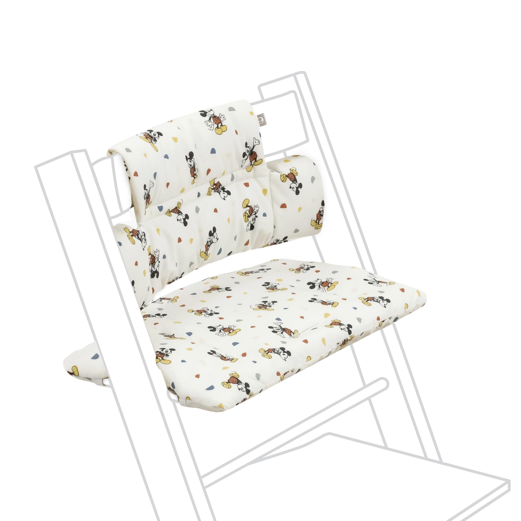 Foto 2 pulgar | Cojín Stokke Tripp Trapp Classic Mickey Celebration - Venta Internacional.