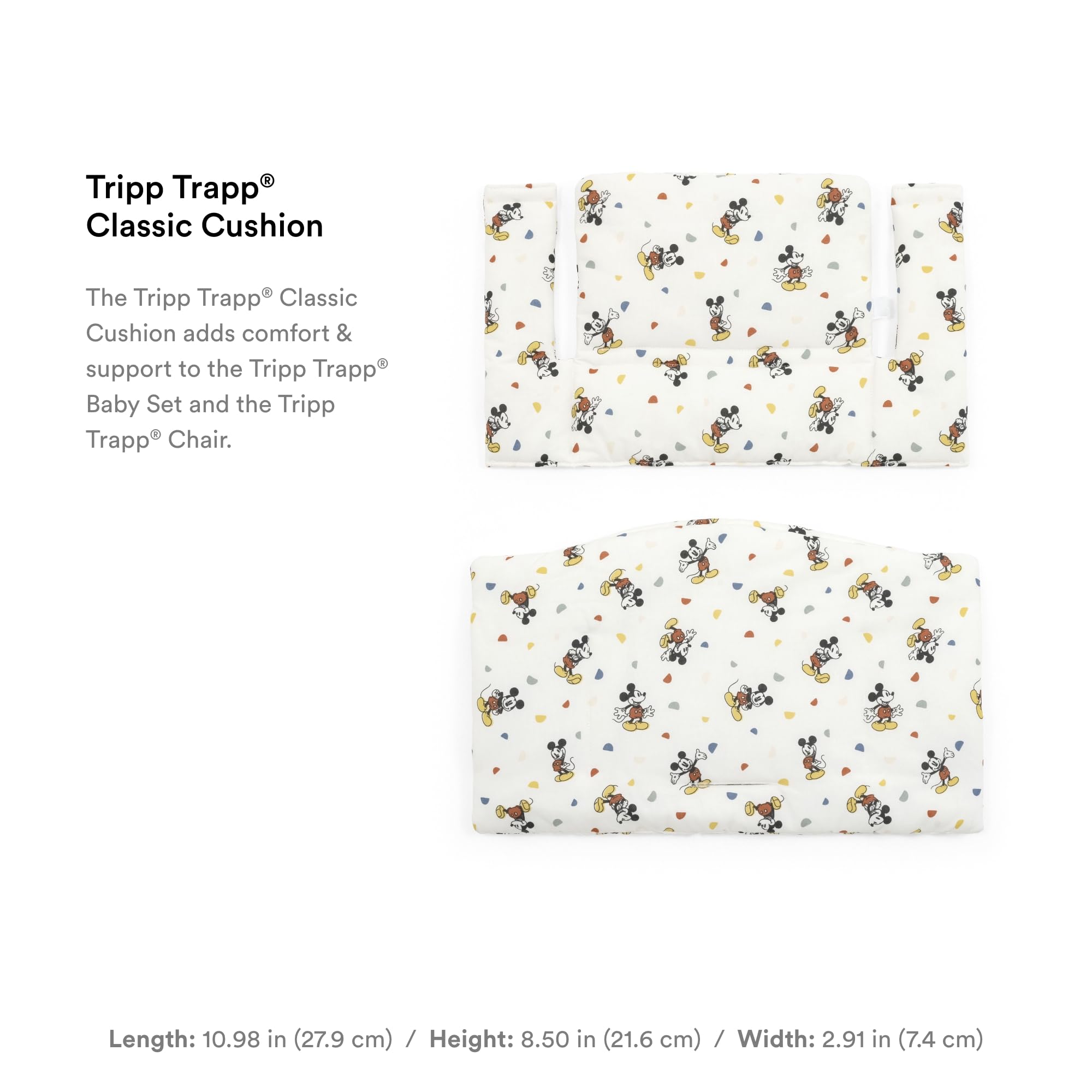 Foto 4 pulgar | Cojín Stokke Tripp Trapp Classic Mickey Celebration - Venta Internacional.