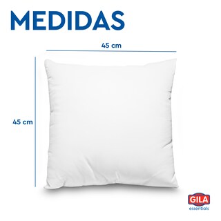 Foto 4 | Gila Relleno Para Cojín Hipoalergénico E Impermeable | Paquete De 4 Piezas De 45 X 45 Cm
