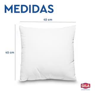 Foto 4 | Gila Relleno Para Cojín Hipoalergénico E Impermeable | Paquete De 2 Piezas De 45 X 45 Cm