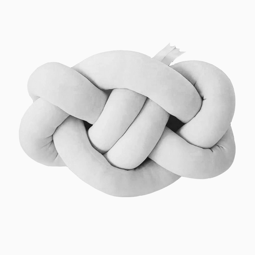 Cojin Nudo Blanco  Decoración Hogar 35cm