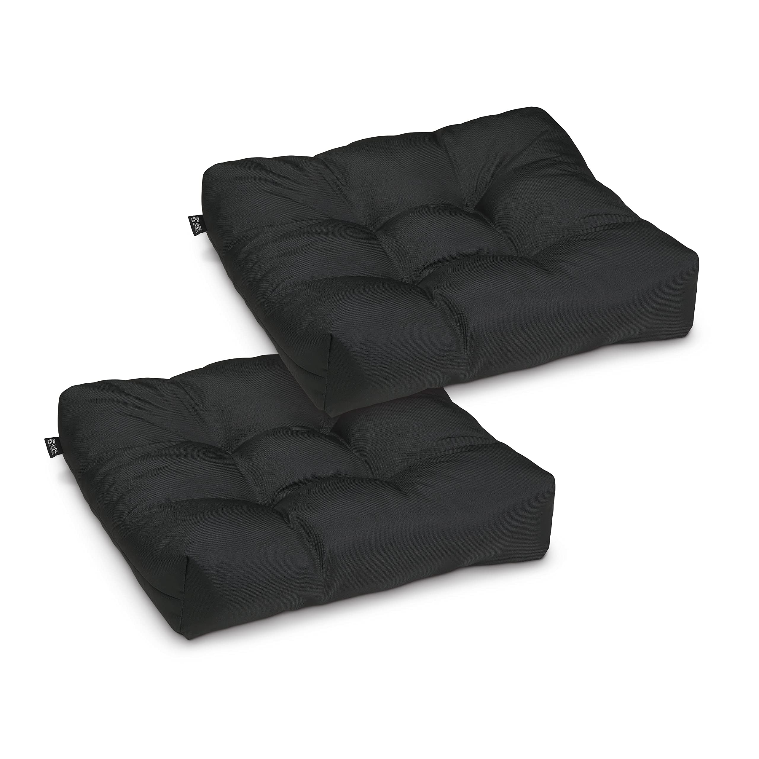 Paquete De 2 Cojines Para Asientos De Patio, Accesorios Clásicos, Resistentes Al Agua - Venta Internacional.