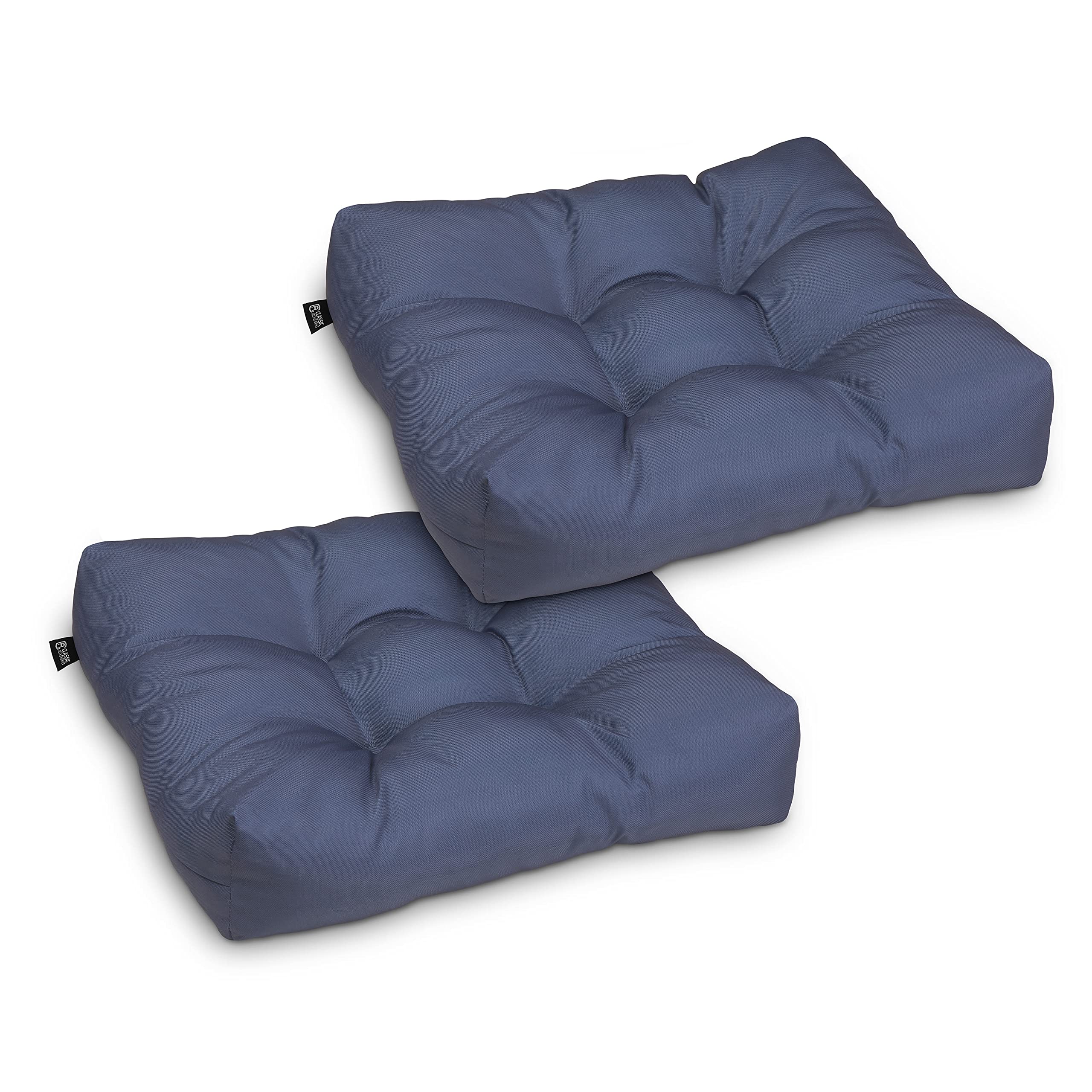 Foto 1 | Paquete De 2 Cojines Para Asientos De Patio, Accesorios Clásicos, Resistentes Al Agua - Venta Internacional.