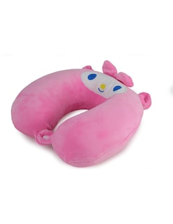 Foto 3 | Cojín De Viaje Con Forma De U De Kuromi– Almohada De Cuello Suave Y Ergonómica Para Viajes Largos En Avión, Tren O