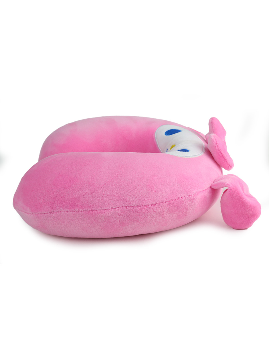 Foto 4 | Cojín De Viaje Con Forma De U De  Kuromi– Almohada De Cuello Suave Y Ergonómica Para Viajes Largos En Avión, Tren O