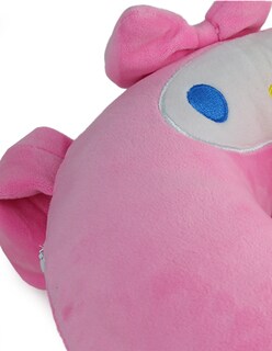 Foto 5 | Cojín De Viaje Con Forma De U De Kuromi– Almohada De Cuello Suave Y Ergonómica Para Viajes Largos En Avión, Tren O