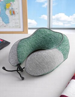 Foto 6 | Cojín Ergonómico De Viaje Para El Cuello. Almohada De Cuello Con Soporte Para Viajes Largos En Avión, Tren O