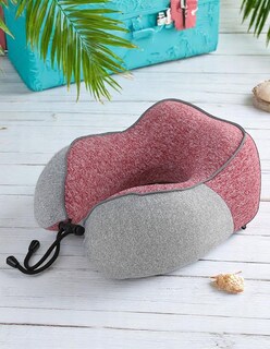 Foto 6 | Cojín Ergonómico De Viaje Para El Cuello. Almohada De Cuello Con Soporte Para Viajes Largos En Avión, Tren O