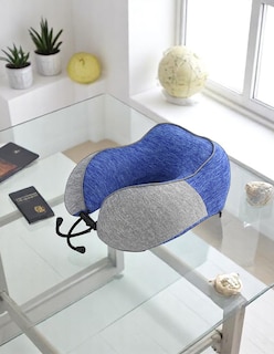 Foto 6 | Cojín Ergonómico De Viaje Para El Cuello. Almohada De Cuello Con Soporte Para Viajes Largos En Avión, Tren O