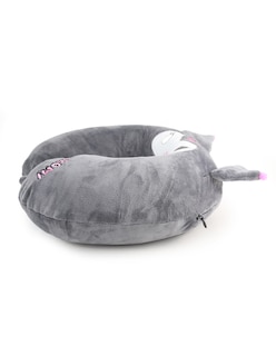 Foto 4 | Cojín De Viaje Con Forma De U De Kuromi– Almohada De Cuello Suave Y Ergonómica Para Viajes Largos En Avión, Tren