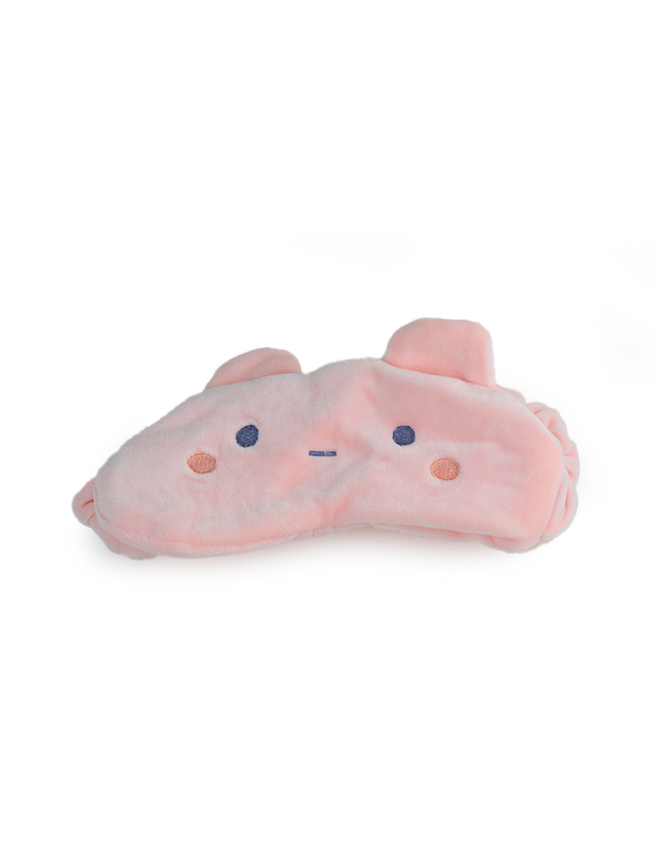 Foto 8 pulgar | Almohada De Viaje Con Forma De U Y Antifaz – Cojín De Cuello Ergonómico Y Suave Con Diseño De Animalitos P
