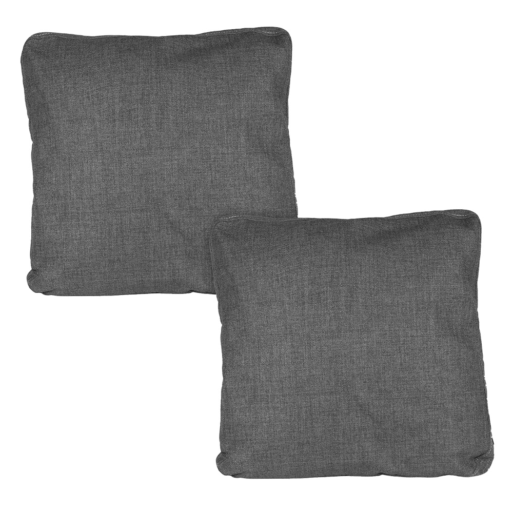 Foto 2 pulgar | Set De 2 Cojines Decorativos Dicasa Zita Color Gris