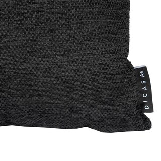 Foto 3 | Cojin Riñonera Decorativa Rectangular Negro