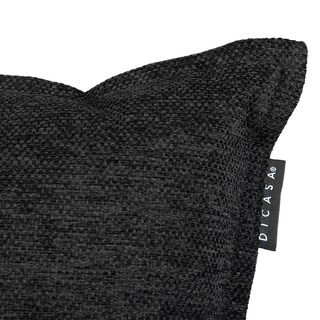 Foto 4 | Set De 2 Cojines Decorativos Cuadrado Negro