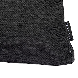 Foto 3 | Cojin Decorativo Cuadrado Grande Negro