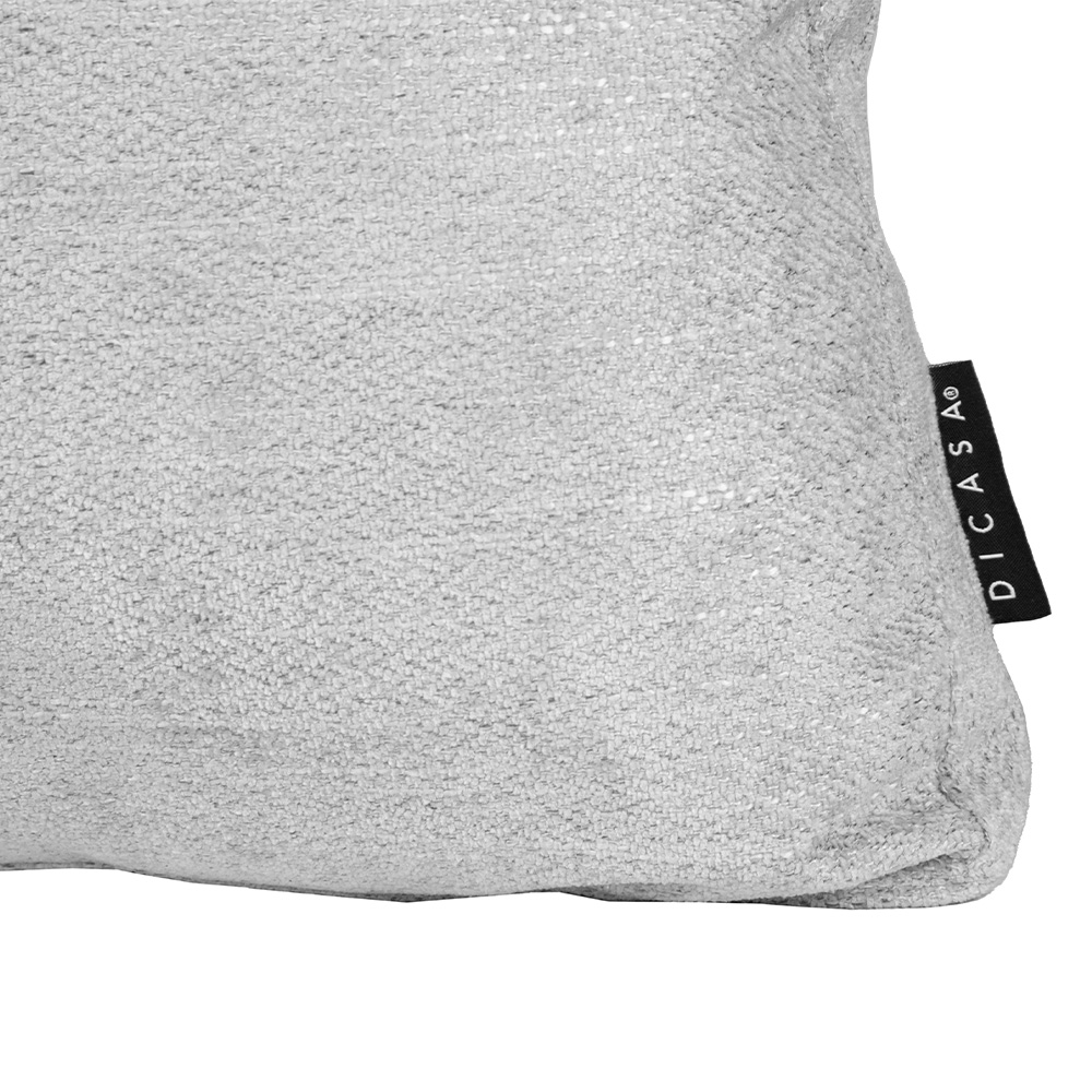 Foto 4 | Set De 4 Cojines Decorativos Cuadrado Grande Gris