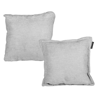 Foto 1 | Set De 2 Cojines (1 Cuadrado + 1 Cuadrado Grande ) Gris