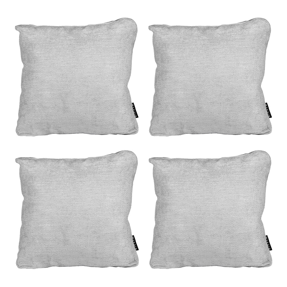 Foto 1 | Set De 4 Cojines Decorativos Dicasa Zita Color Plata
