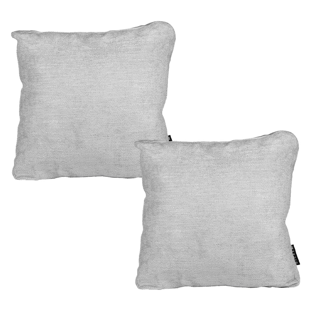 Foto 1 | Set De 2 Cojines Decorativos Dicasa Zita Color Plata