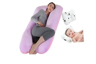 Almohada Xtellar Para Embarazo Y Lactancia Jumbo Premium Con Regalo De Microgel