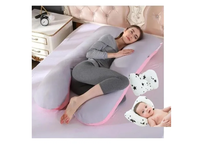 Almohada Xtellar Para Embarazo Y Lactancia Jumbo Premium Con Regalo De Microgel