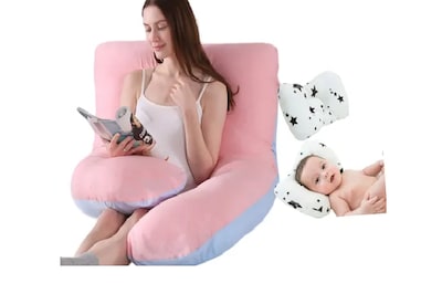 Foto 1 | Almohada Xtellar Para Embarazo Y Lactancia Jumbo Premium Con Regalo De Microgel