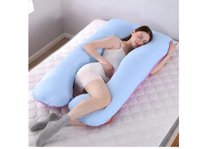 Almohada Xtellar De Maternidad Premium Para Embarazo Y Lactancia + Obsequio Exclusivo De Microgel