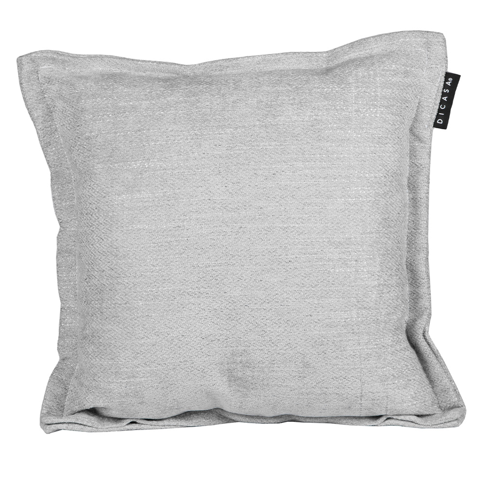 Foto 3 pulgar | Set De 3 Cojines Decorativos Dicasa 2 Kappa + 1 Delta Color Gris Plata