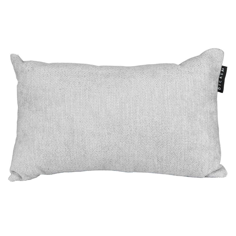 Foto 4 | Set De 3 Cojines Decorativos Dicasa 2 Kappa + 1 Delta Color Gris Plata