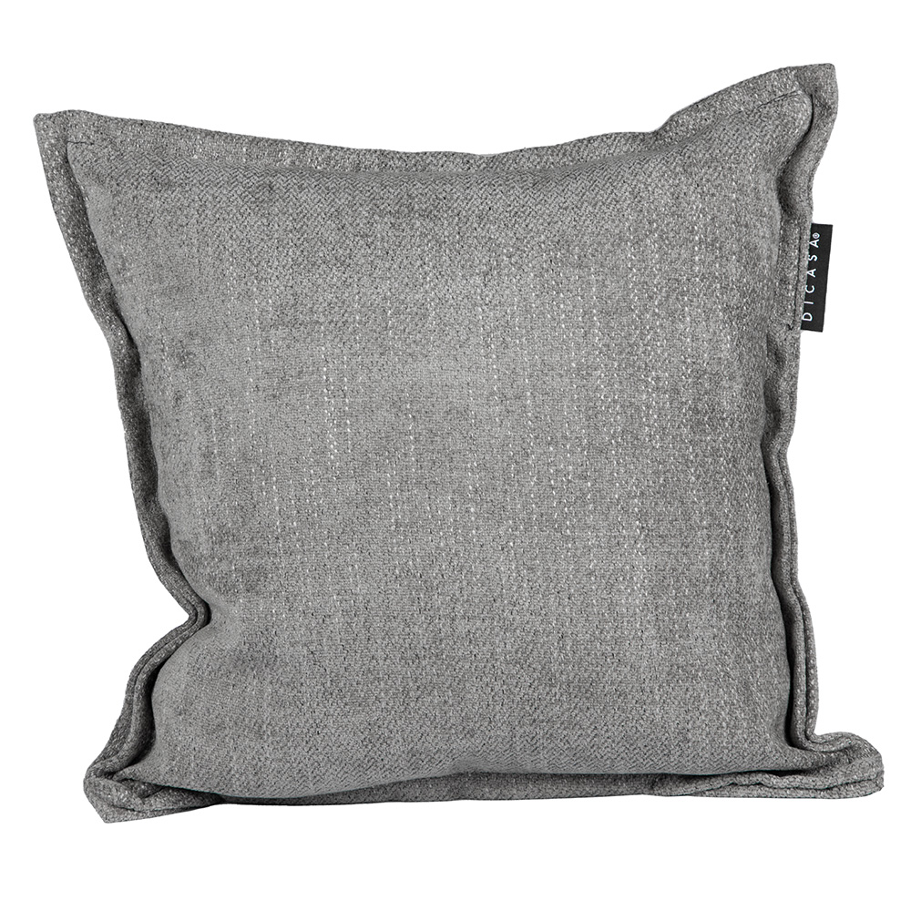 Foto 2 | Set De 2 Cojines Decorativos Dicasa Kappa Color Gris Oscuro