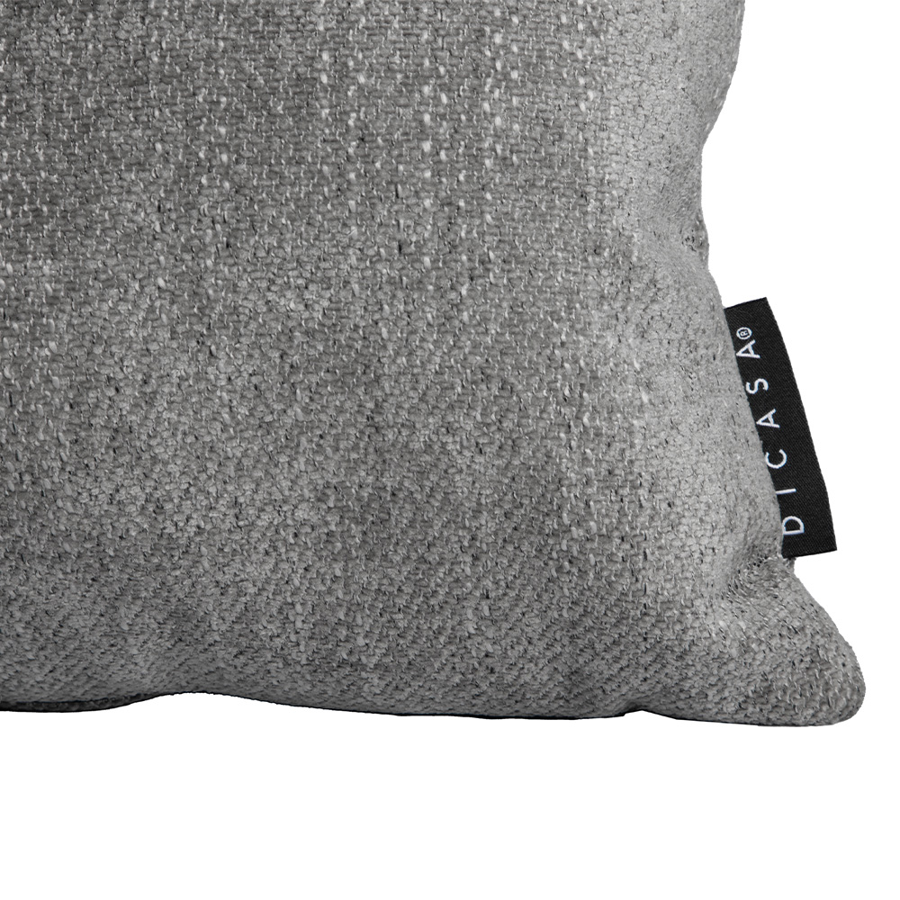 Foto 5 pulgar | Set De 4 Cojines Decorativos Dicasa Delta Color Gris Oscuro