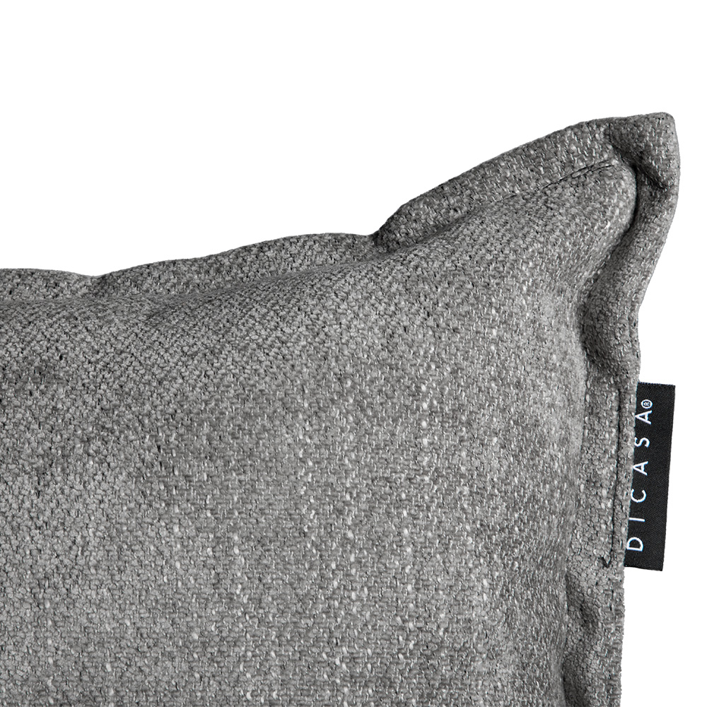 Foto 4 | Set De 4 Cojines Decorativos  Dicasa Kappa Color Gris Oscuro