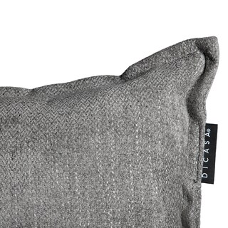 Foto 4 | Set De 4 Cojines Decorativos Dicasa Kappa Color Gris Oscuro