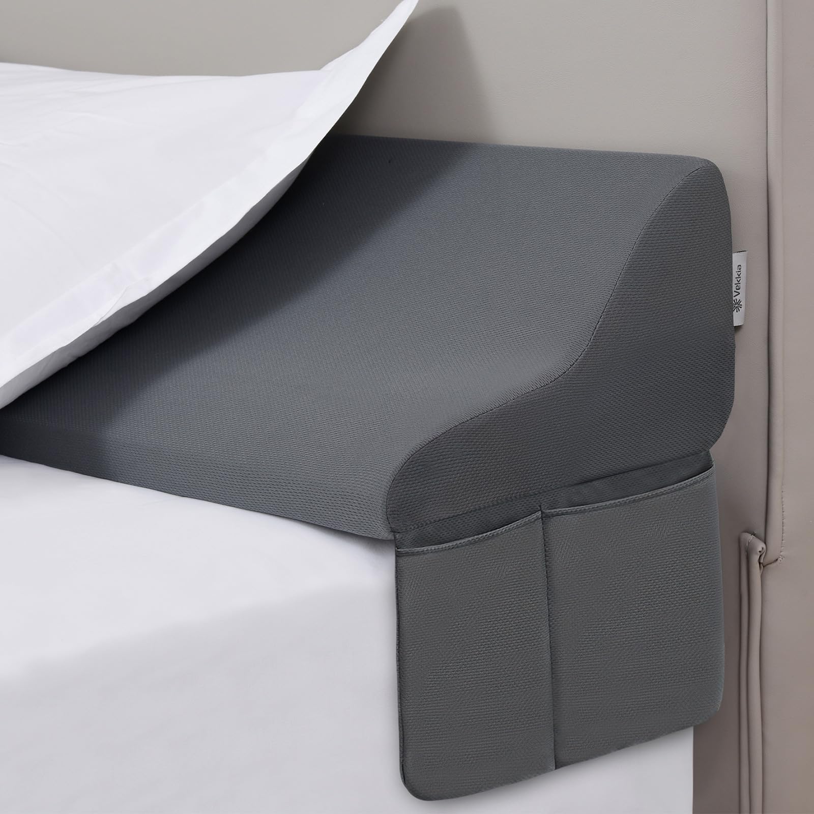 Foto 1 | Almohada En Forma De Cuña Vekkia King Para Rellenar Huecos En La Cabecera - Venta Internacional.