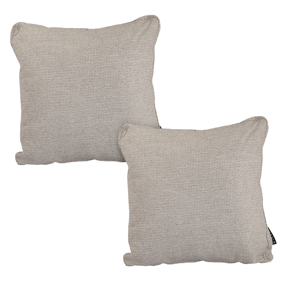 Foto 2 pulgar | Set De 2 Cojines Decorativos Dicasa Zita Colo Beige